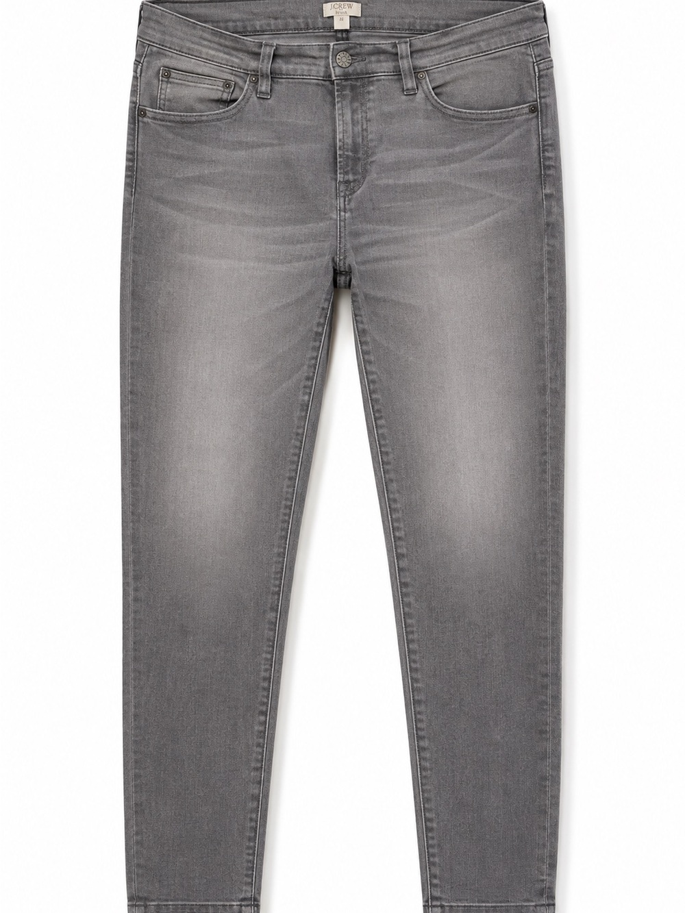J.Crew Stretch Skinny Jeans Gray Wash Denim Size 32